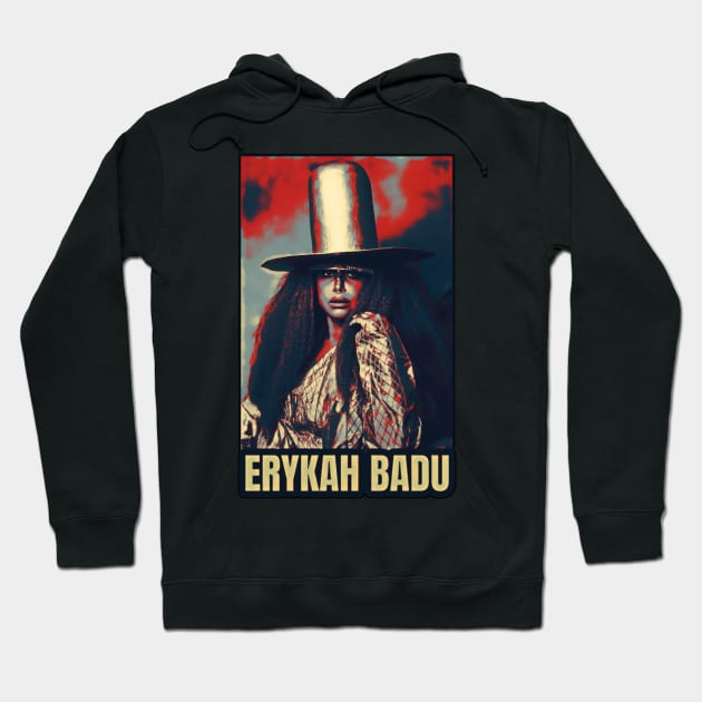 Style Erykah Badu Hoodie by SIRAJAGUGUK